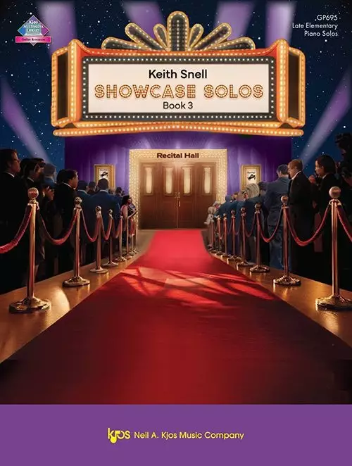 Showcase Solos, Book Three - Snell - Piano - Book