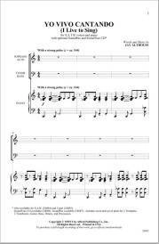 Yo Vivo Cantando (I Live to Sing) - Althouse - SATB