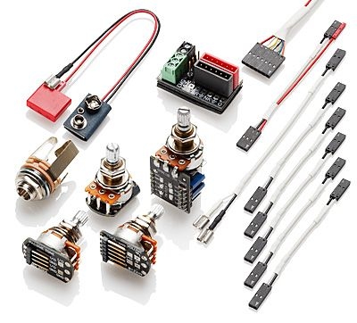 1 or 2 Pickups w/ Push Pull Pot Conversion Kit