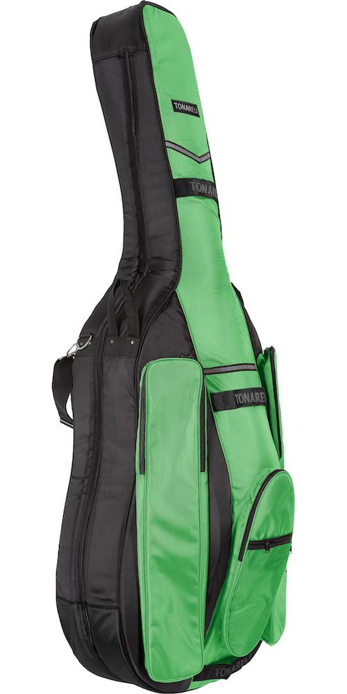 Tonareli 3/4 Double Bass Gig Bag - Green