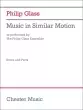 Chester Music - Music in Similar Motion - Glass - Chamber Sextet - Score\/Parts
