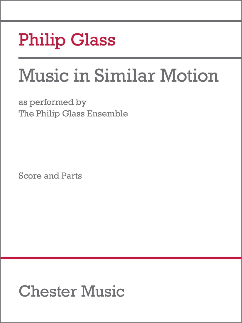 Music in Similar Motion - Glass - Chamber Sextet - Score/Parts