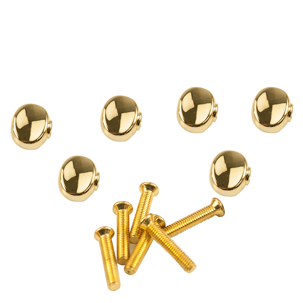 Replacement Button Set for Contemporary Diecast Series Tuning Machines - Gold