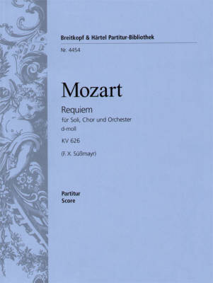 Requiem in D minor K. 626 - Mozart - Full Score