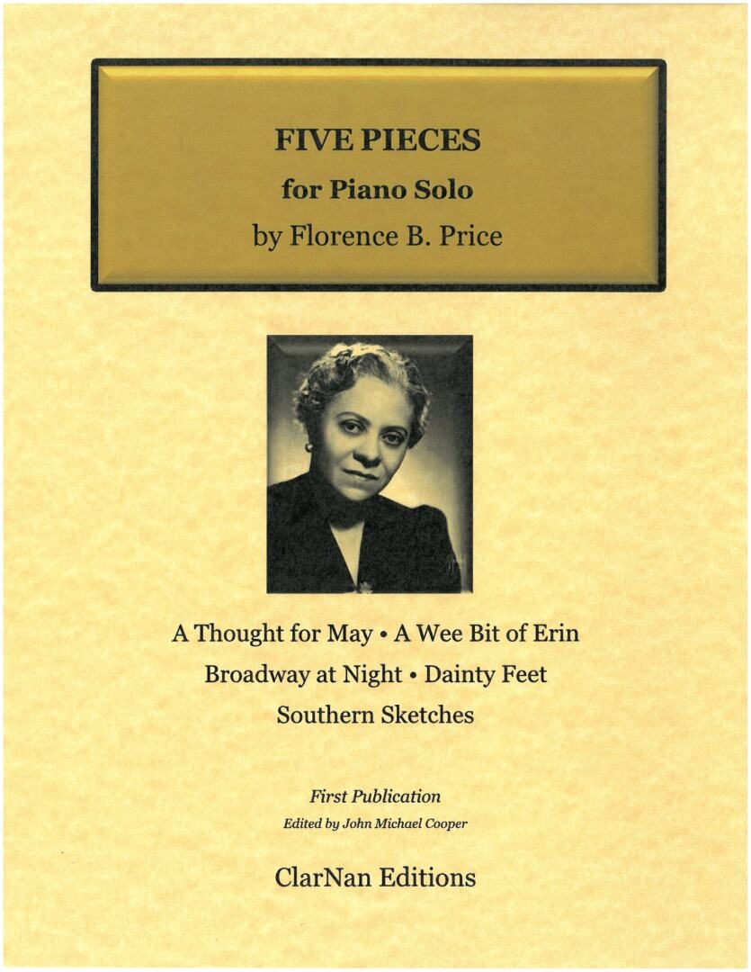 Five Pieces for Piano Solo - Price - Piano - Book