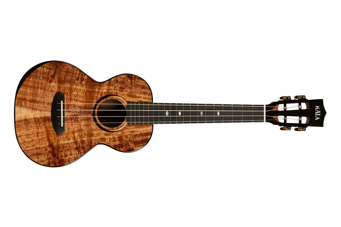 Contour All Solid Gloss Acacia Tenor Ukulele with Gigbag
