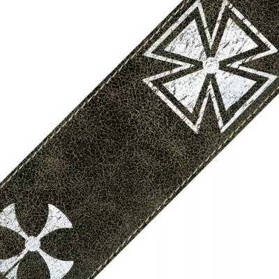 Distressed Stoned Leather Strap Collection (The Baron)