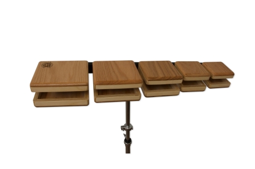 Clevelander Mallets - CONCERT Series CD-TB5 Temple Blocks Set