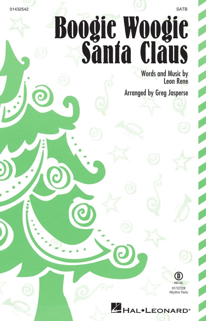 Boogie Woogie Santa Claus - Rene/Jasperse - SATB