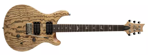 PRS Guitars - Limited Edition SE Custom 24 Burled Ash Electric Guitar with Gigbag - Natural