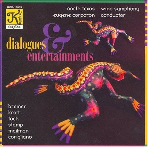 Dialogues And Entertainments - North Texas Wind Symphony/Corporon - CD