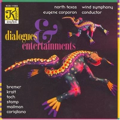 Dialogues And Entertainments - North Texas Wind Symphony/Corporon - CD