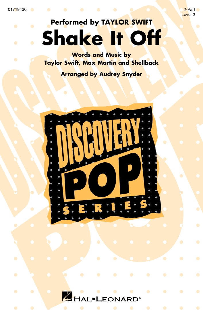 Shake It Off - Swift/Snyder - 2pt