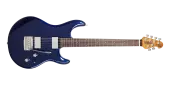 Ernie Ball Music Man - Luke 4 HH Electric Guitar with Case - Butane Blue