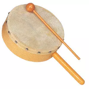 Rhythm Band - Snare Boy with Handle - 6 Inch