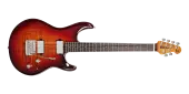 Ernie Ball Music Man - Luke 4 HH Maple Top Electric Guitar with Case - Afterburn