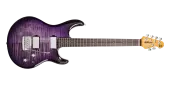 Ernie Ball Music Man - Luke 4 HH Maple Top Electric Guitar with Case - Grape Slushie