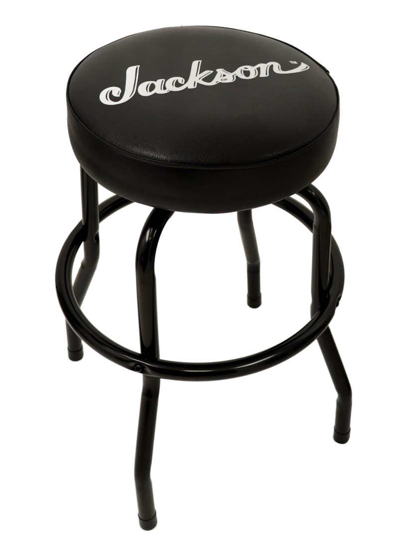 Jackson Logo Barstool 25\'\' - Black