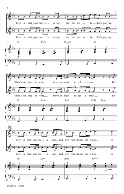 Believe (from Polar Express) - Ballard/Silvestri/Miller - 2pt