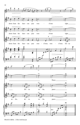 Peace Carol (with Dona Nobis Pacem) - Crocker - 2pt