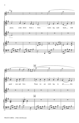 Peace Carol (with Dona Nobis Pacem) - Crocker - 2pt