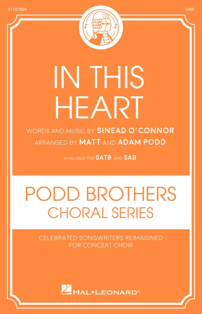In This Heart - O\'Connor/Podd - SAB