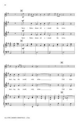 All for a Merry Christmas - Donnelly/Strid - 2pt