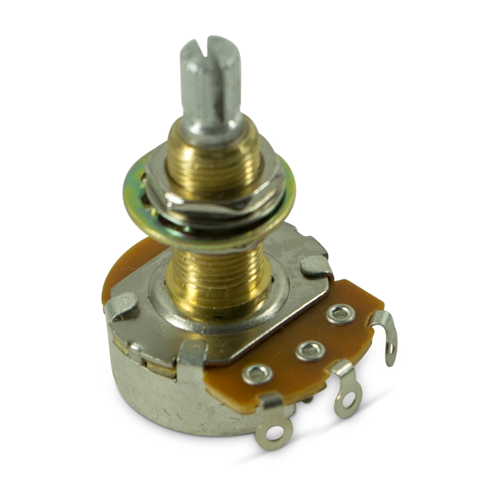 Alpha Left Hand Or Reverse Taper Potentiometer 250 kohm - 500 kohm