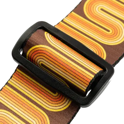 Mid Century Modern Strap - Brown/Orange Sunset Groove
