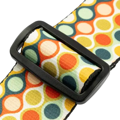 Mid Century Modern Strap - Red/Blue/Green/Gold MCM Bubbles