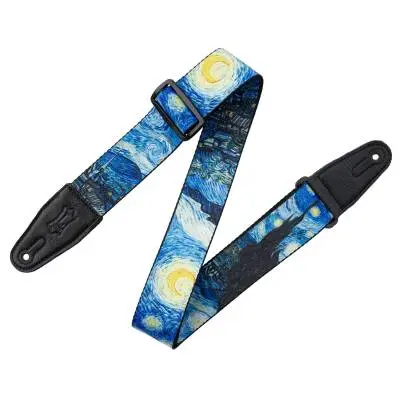 Levys - 2 Poly Guitar Strap - Starry Night