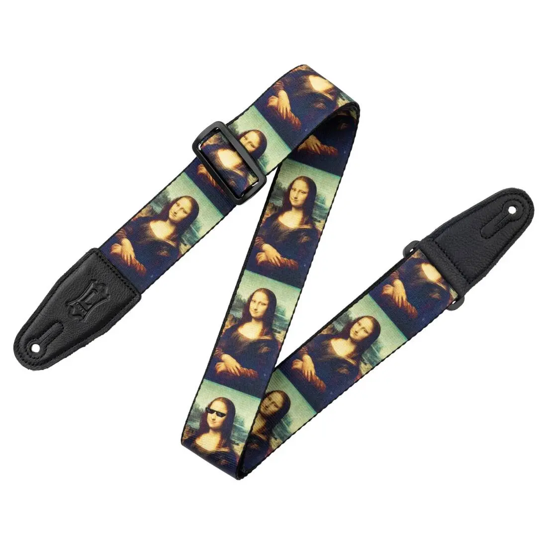 2\'\' Poly Guitar Strap - Mona Lisa