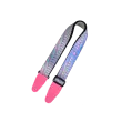 Levys - 2 Optical Illusion Print Strap with Leather Ends - Distortion