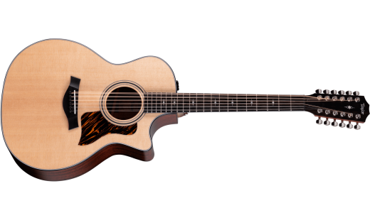Taylor Guitars - 354ce 12-String Grand Concert Sapele/Sitka Spruce Acoustic-Electric Guitar wtih Case