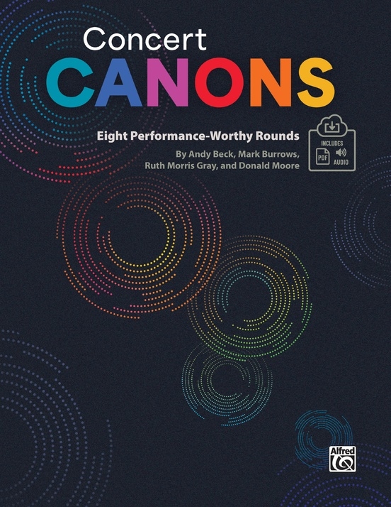 Concert Canons: Eight Performance-Worthy Rounds - Choral Voices/Piano - Book/Media Online