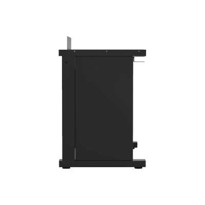 B3 Quick Folding DJ Controller Turntable CD-J Facade Table Workstation by Humpter - Black on Black