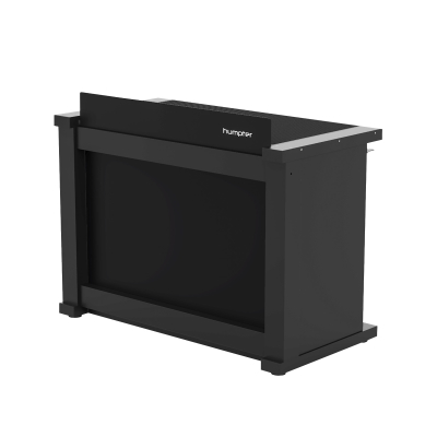B3 Quick Folding DJ Controller Turntable CD-J Facade Table Workstation by Humpter - Black on Black