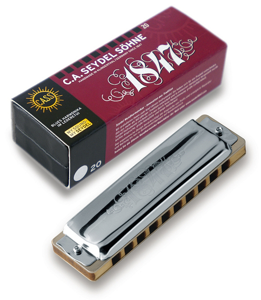 Blues 1847 Classic Harmonica - Low F#