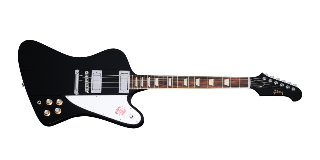 Firebird Platypus Electric Guitar with Hardshell Case - Ebony