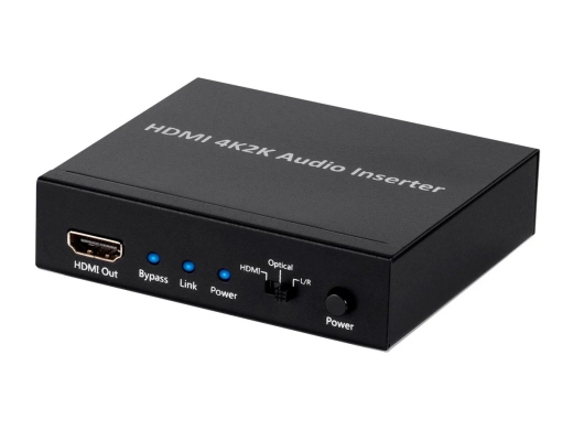 Monoprice - Monoprice Blackbird 4K Series HDMI Audio Inserter