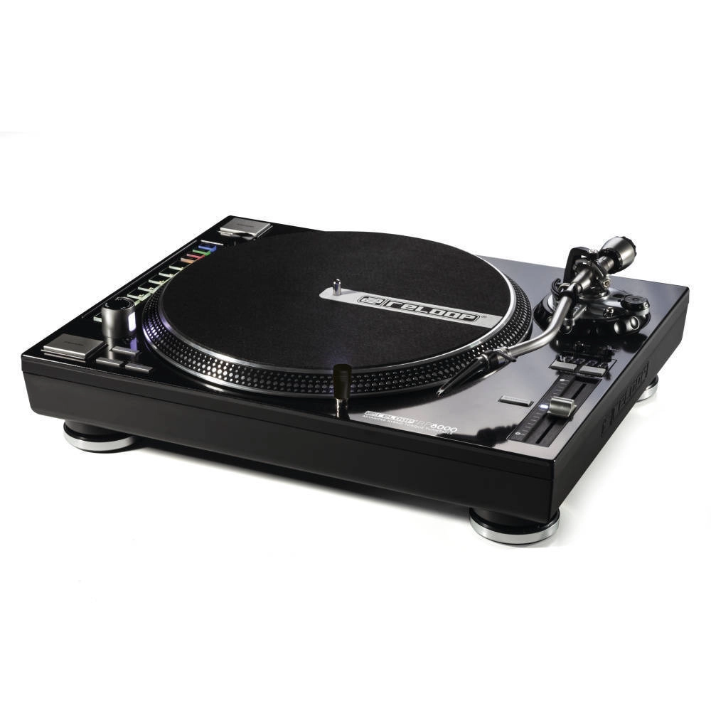 Digital Turntable w/Direct Drive & Slipmats