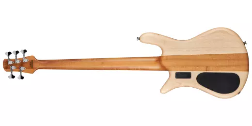 Euro 5 RST Zebrawood Limited Edition Bass Guitar - Natural Matte