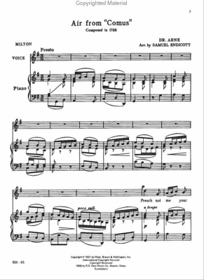 Standard Vocal Repertoire Volume 1 - Row - High Voice/Piano - Book