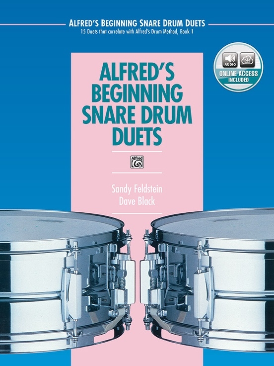 Alfred\'s Beginning Snare Drum Duets - Feldstein/Black - Snare Drum Duets - Book/Audio Online