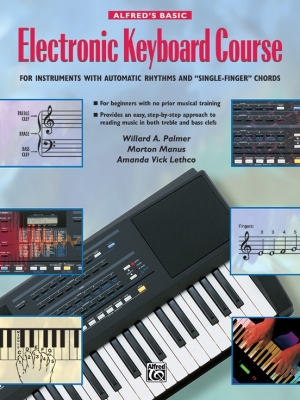 Alfred Publishing - Alfreds Basic Electronic Keyboard Course - Palmer /Manus /Lethco - Electronic Keyboard - Book