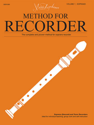 Berandol Music Ltd - Method for Recorder (Soprano) Volume 1 - Duchschenes - Recorder - Book