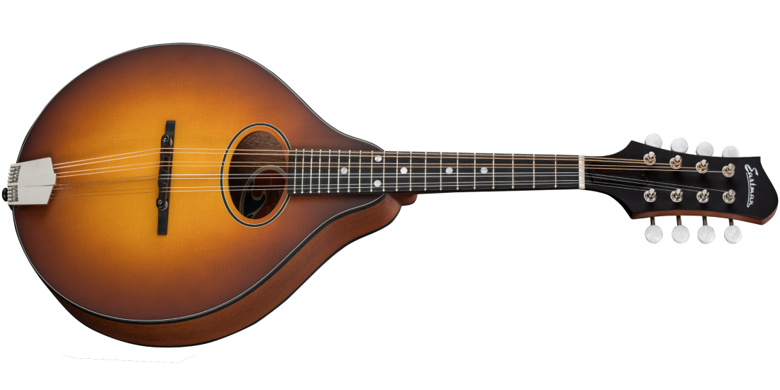 A-Style Oval Sound Hole Mandolin with Gigbag - Goldburst