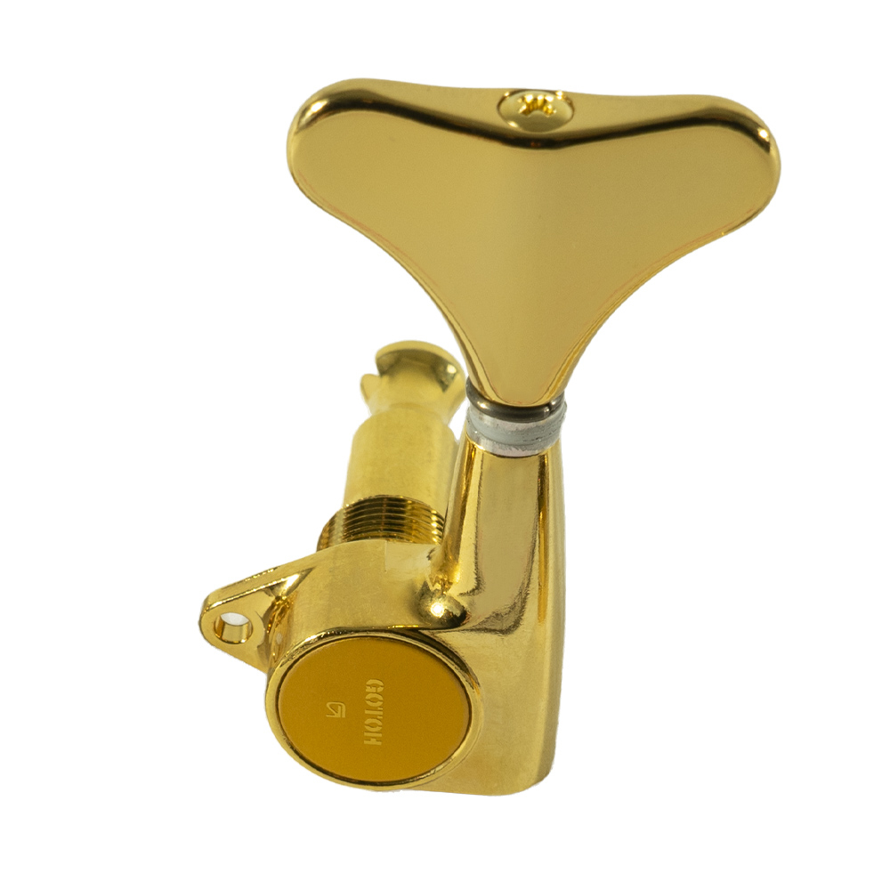 M�canique Gotoh Mini pour basse, c�t� des cordes aigu�s (fini dor�)