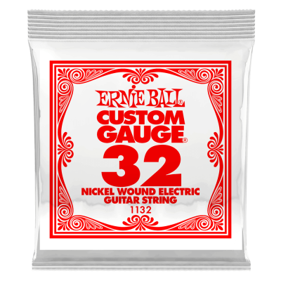 Ernie Ball - Nickel Wound Single Guitar String - .032w