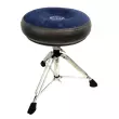 Roc N Soc - Manual Spindle Round Seat Drum Throne - Blue